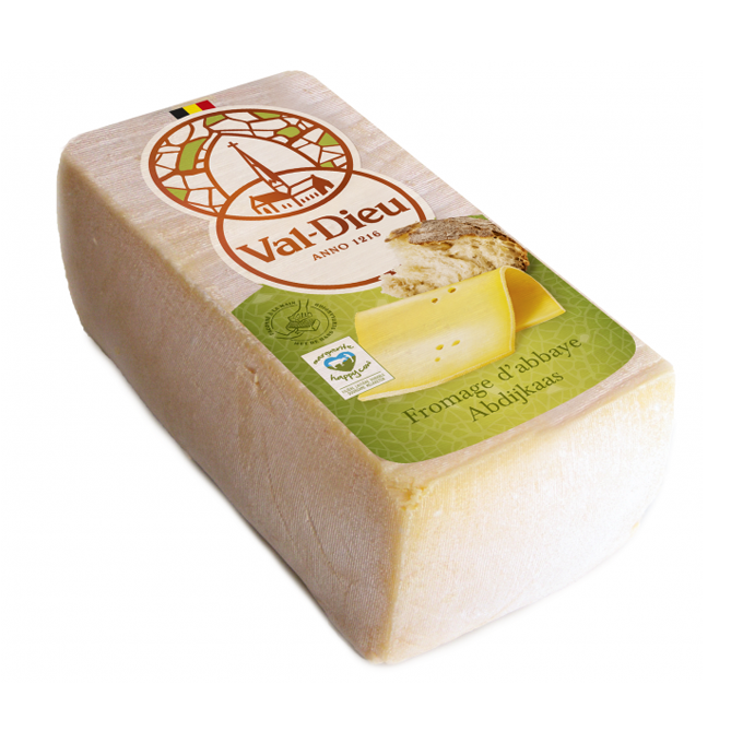 Val-Dieu fromage d’Abbaye à croûte naturelle 2.5kg