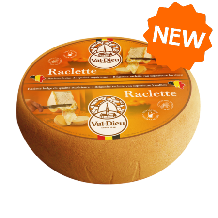 Val-Dieu fromage d’abbaye raclette rond 1,5kg