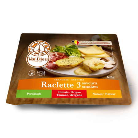 Val-Dieu Raclette kaas assortiment 600 g