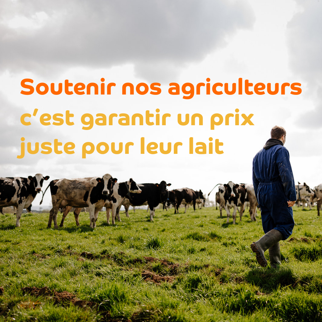 Un prix juste pour nos agriculteurs partenaires