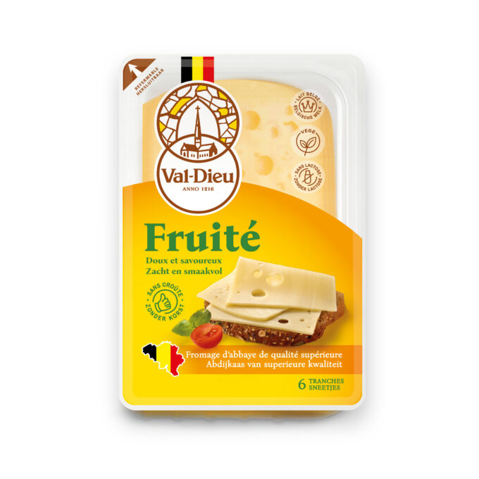 Val-Dieu Fromage d&rsquo;Abbaye en Tranches Fruité